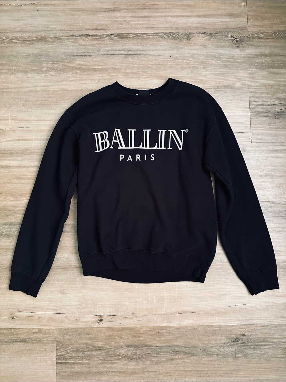 Brian Lichtenberg BALLIN Paris Crewneck Sweatshirt Size S